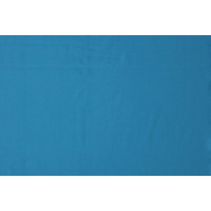 Katoen waterblauw - Katoenen stof op 60m rol