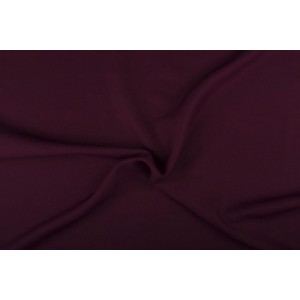 Texture stof donker bordeaux rood - 50m rol - Polyester
