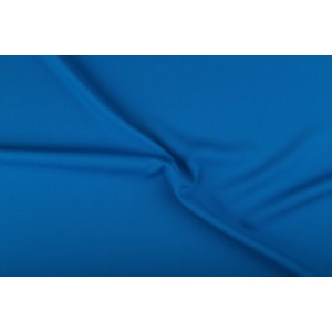 Texture stof waterblauw - 25m rol - Polyester