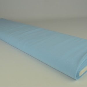 Chiffon stof - Baby blauw - Rol