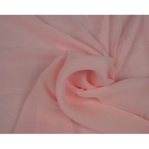 Chiffon stof - Baby roze
