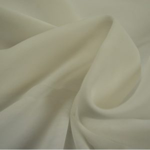 Chiffon stof - Gebroken wit