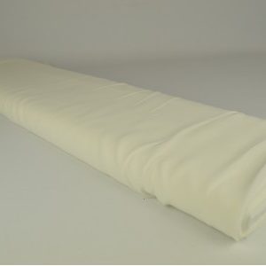 Chiffon stof - Gebroken wit - Rol