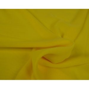 Chiffon stof - Geel