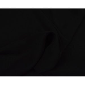 Chiffon stof - Zwart