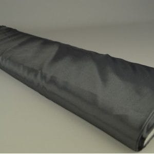 Satijn stof - Donkergrijs - Rol