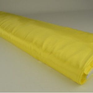 Satijn stof - Licht geel - Rol