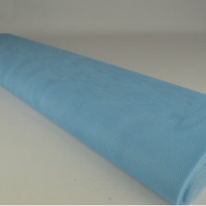 Tule stof - Baby blauw - Rol