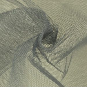 Tule stof - Donkergrijs