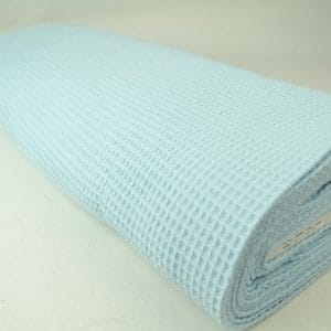 Wafelstof - Baby blauw - Rol