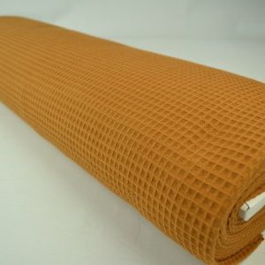 Wafelstof - Donker okergeel - Rol