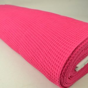 Wafelstof - Fuchsia - Rol