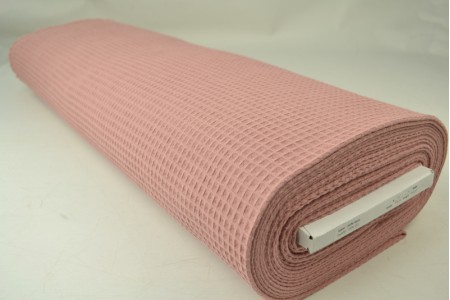 Wafelstof – Oud roze – Rol
