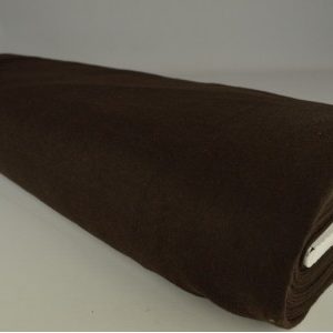 Wol stof - Bruin - Rol