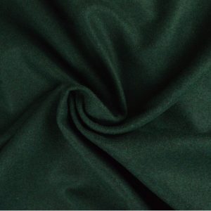 Wol stof - Donkergroen