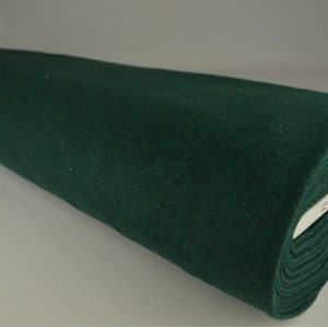 Wol stof - Donkergroen - Rol