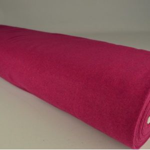 Wol stof - Fuchsia - Rol