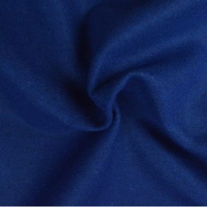 Wol stof - Kobaltblauw