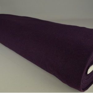 Wol stof - Paars - Rol