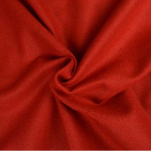 Wol stof - Rood