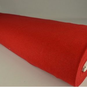 Wol stof - Rood - Rol