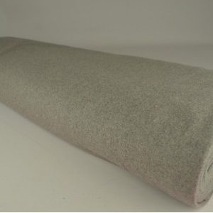 Wol stof - Zilvergrijs - Rol