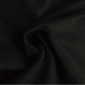 Wol stof - Zwart
