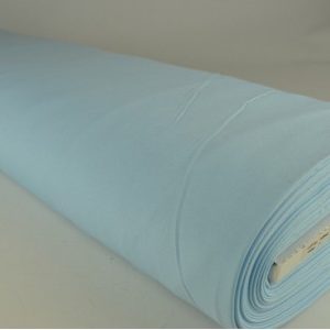 Brandvertragende texture stof - Baby blauw - Rol