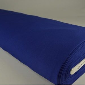 Brandvertragende texture stof - Kobaltblauw - Rol