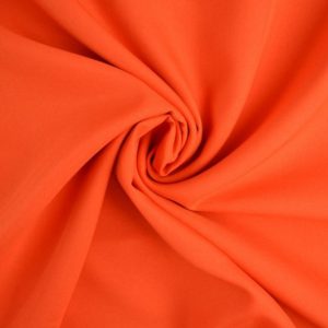 Brandvertragende texture stof - Koningsoranje