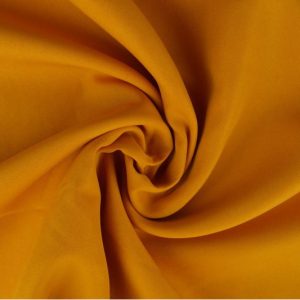 Brandvertragende texture stof - Okergeel