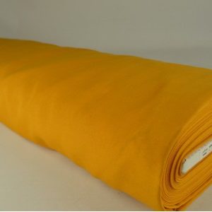 Brandvertragende texture stof - Okergeel - Rol
