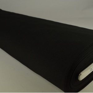 Brandvertragende texture stof - Zwart - Rol