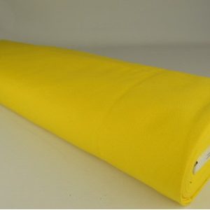 Canvas stof - Geel - Rol
