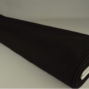 Canvas stof - Zwart - Rol