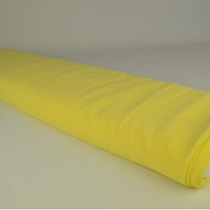 Chiffon stof - Licht geel - Rol