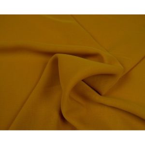 Chiffon stof - Okergeel
