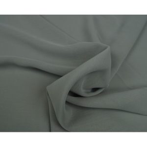 Chiffon stof - Zilvergrijs