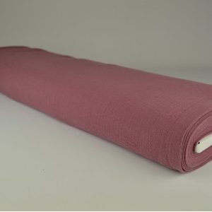 Double gauze - Donker oud roze - Rol