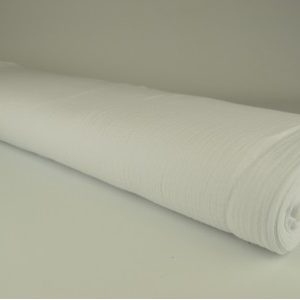 Double gauze - Wit - Rol