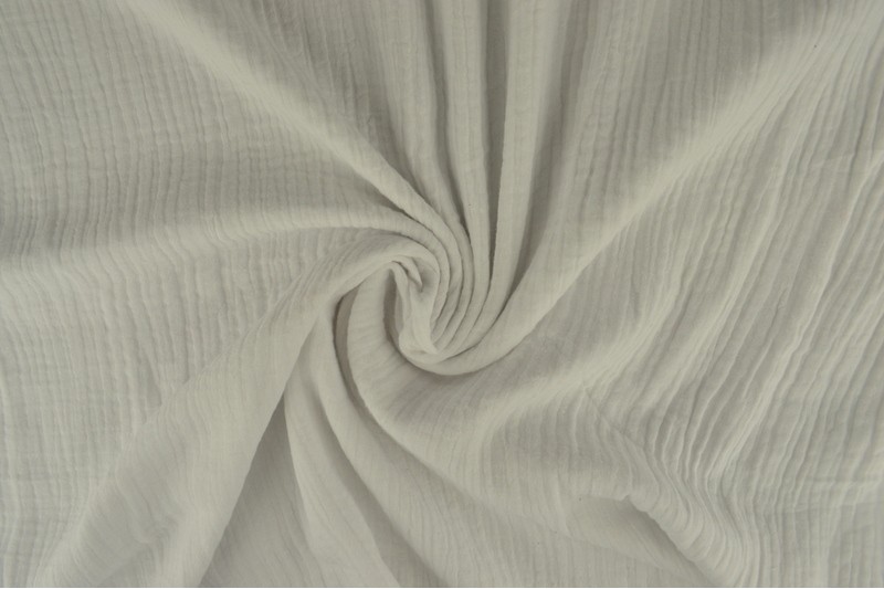 Double gauze - Wit Double gauze - Wit