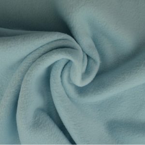 Fleece stof - Baby blauw