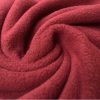 Fleece stof - Bordeaux rood
