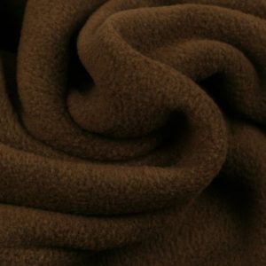 Fleece stof - Bruin