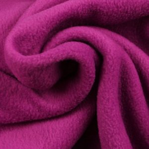 Fleece stof - Cassis