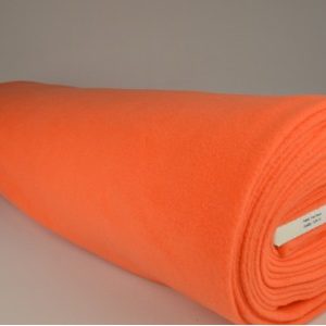 Fleece stof - Donker oranje - Rol
