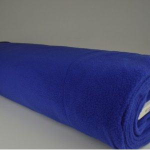 Fleece stof - Donkerblauw - Rol
