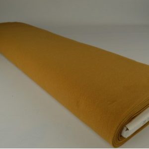 Gewassen katoen - Donker okergeel - Rol