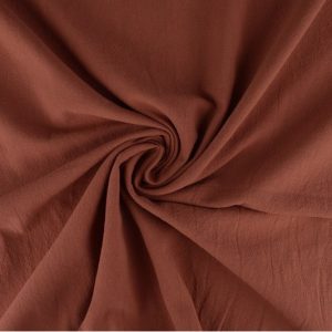 Gewassen katoen - Donker oud roze