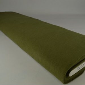 Gewassen katoen - Mosgroen - Rol